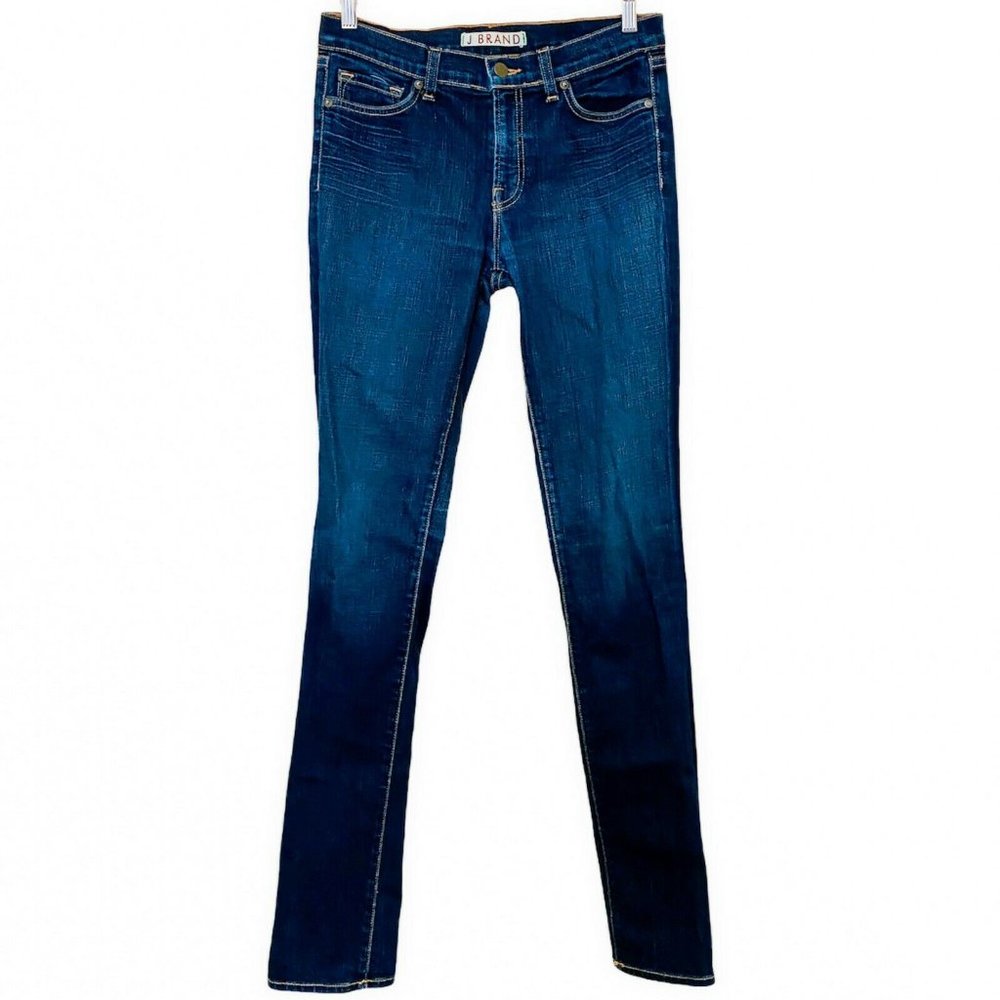 J Brand Women's Skinny Jeans - Dark Blue